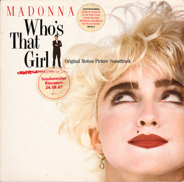 Madonna -Who's That Girl (Original Motion Picture Soundtrack)
