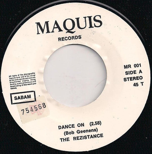 The Rezistance - Dance On / Get Off