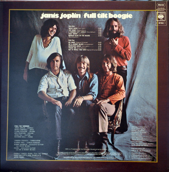 Janis Joplin -Pearl