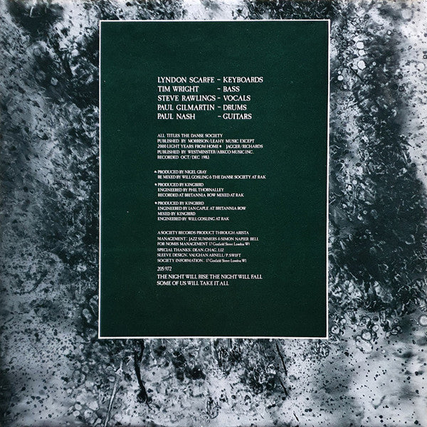 The Danse Society -Heaven Is Waiting