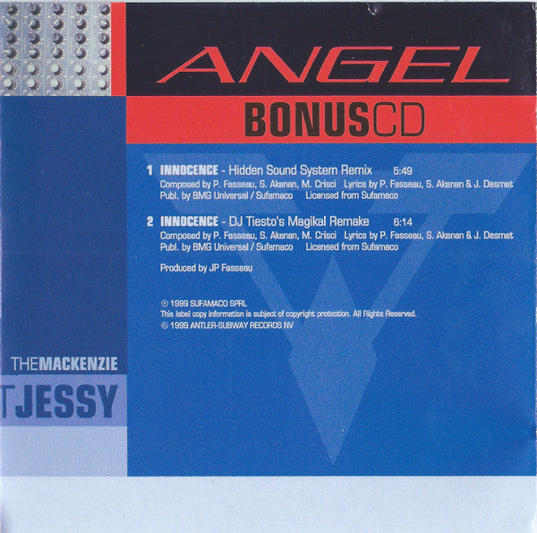 The Mackenzie Feat Jessy -Angel