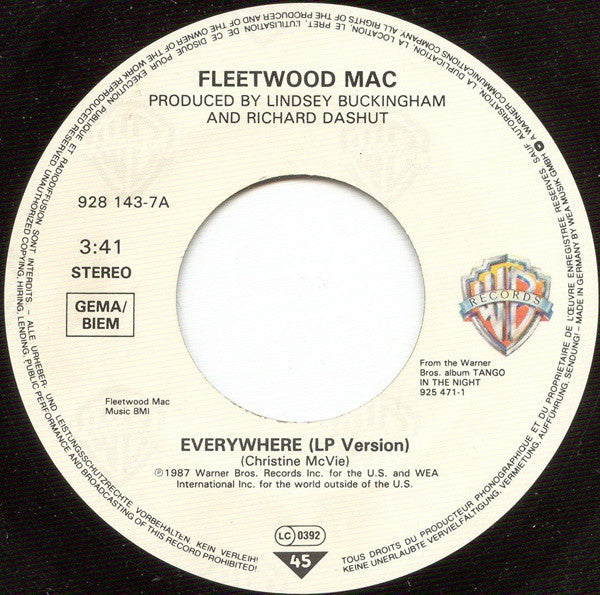 Fleetwood Mac -Everywhere
