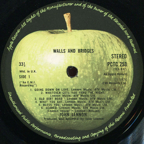John Lennon -Walls And Bridges