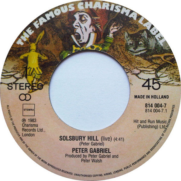 Peter Gabriel -Solsbury Hill (Live)