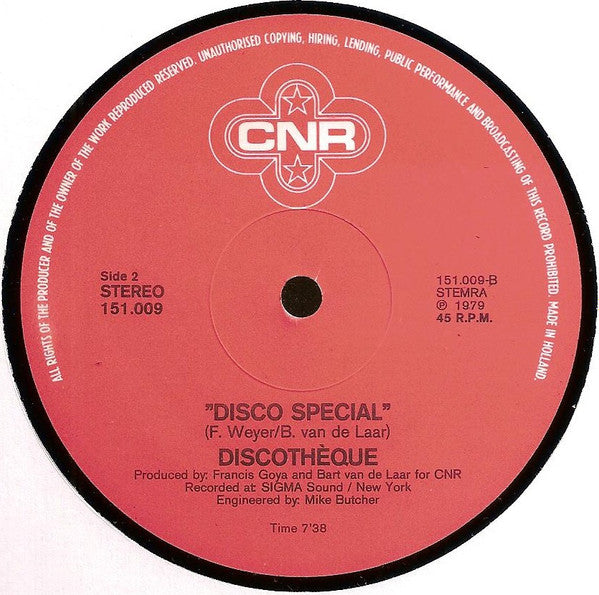 Discothèque -Intro Disco (Special Disco Version)