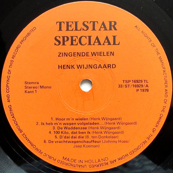 Henk Wijngaard -Zingende Wielen