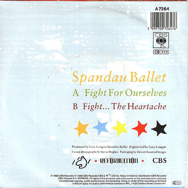 Spandau Ballet -Fight For Ourselves