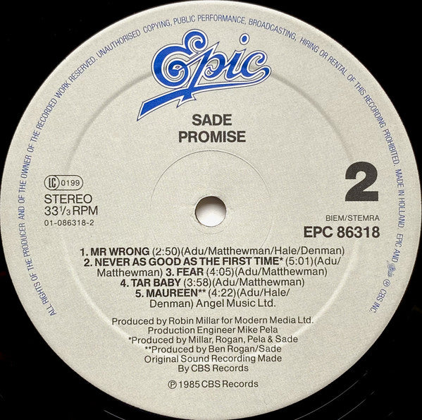 Sade -Promise