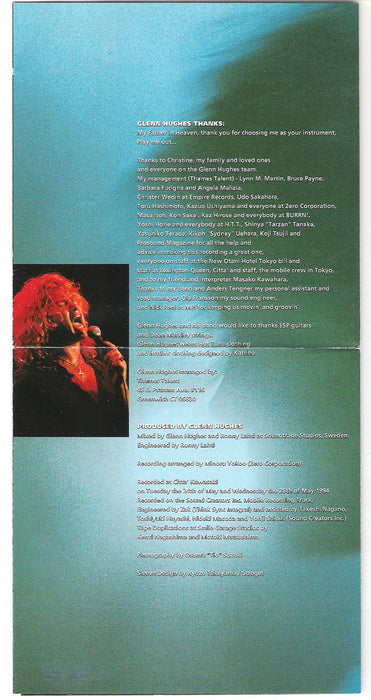 Glenn Hughes -Burning Japan Live