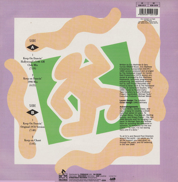 Gary's Gang -Keep On Dancin' 1990