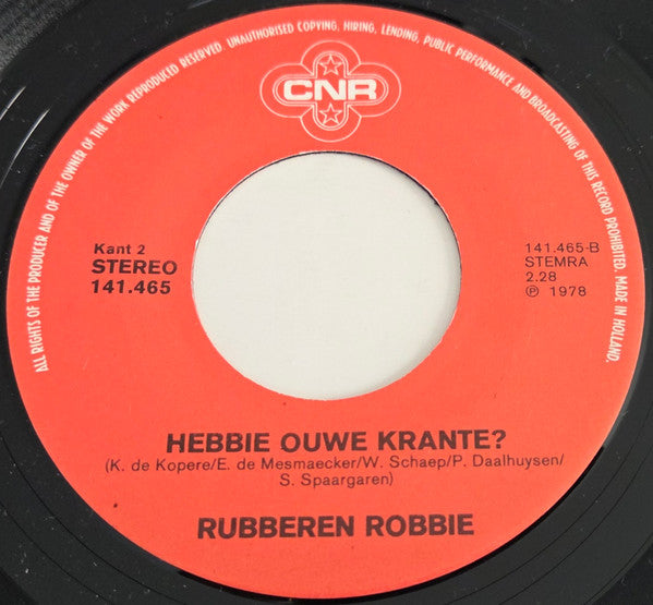 Rubberen Robbie -Zuipen