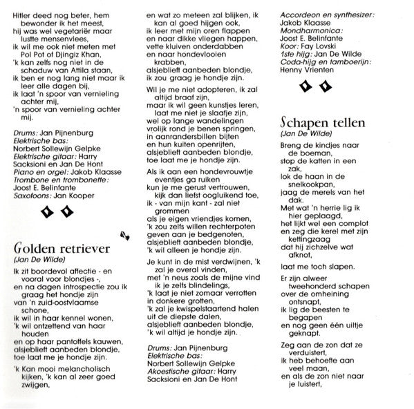 Jan De Wilde - Hè Hè