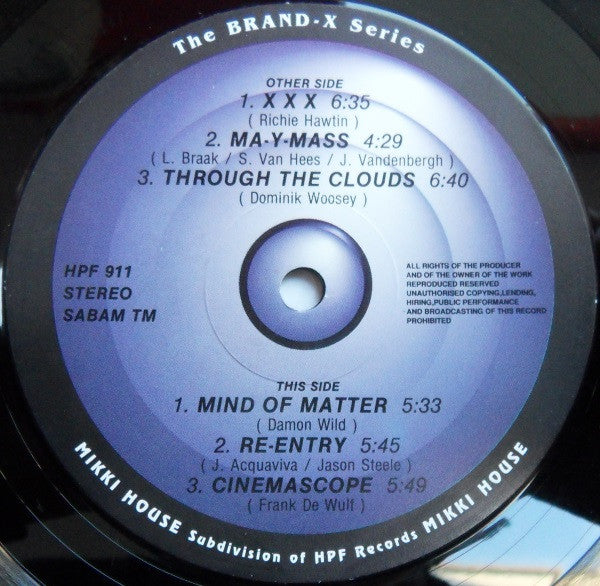 Various -The Brand - X Series 1