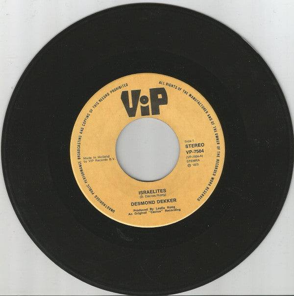 Desmond Dekker -Israelites / Sugar Dumpling