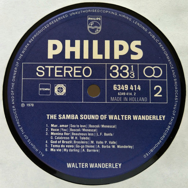 Walter Wanderley -The Samba Sound Of Walter Wanderley