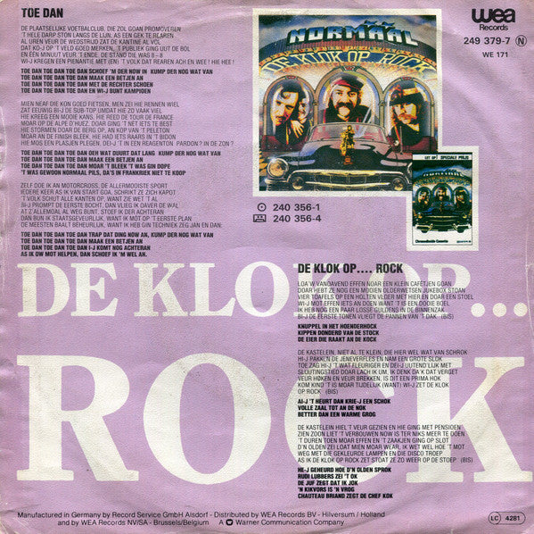 Normaal -De Klok Op... Rock