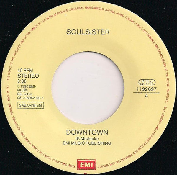 Soulsister -Downtown