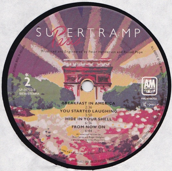 Supertramp -Paris