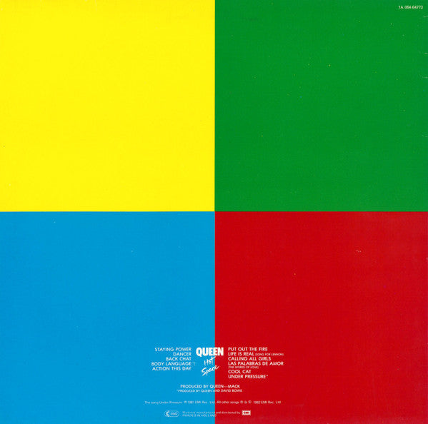 Queen -Hot Space