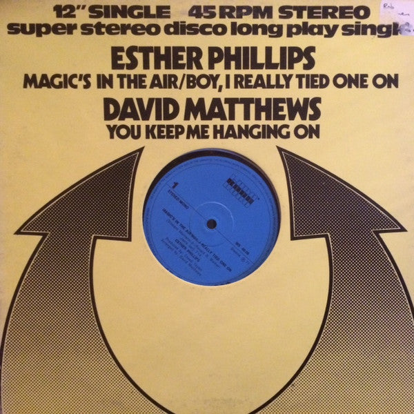 Esther Phillips / Dave Matthews (3) -Magic In The Air / You Keep Me Hanging On