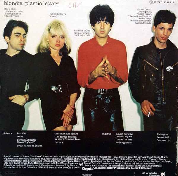 Blondie - Plastic Letters