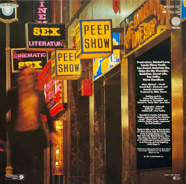 Soft Cell -Non-Stop Erotic Cabaret