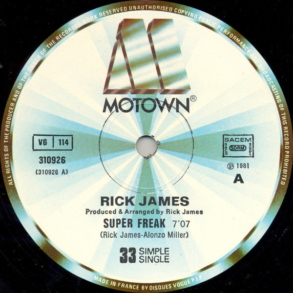 Rick James -Super Freak