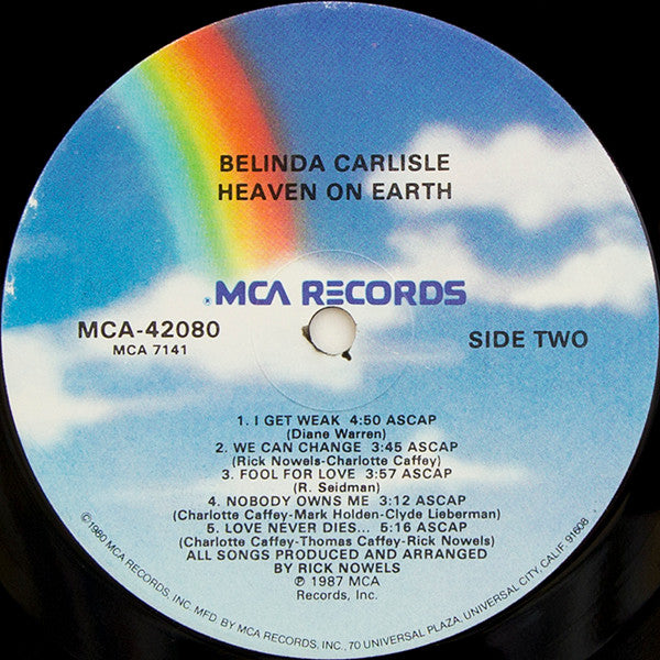 Belinda Carlisle -Heaven On Earth