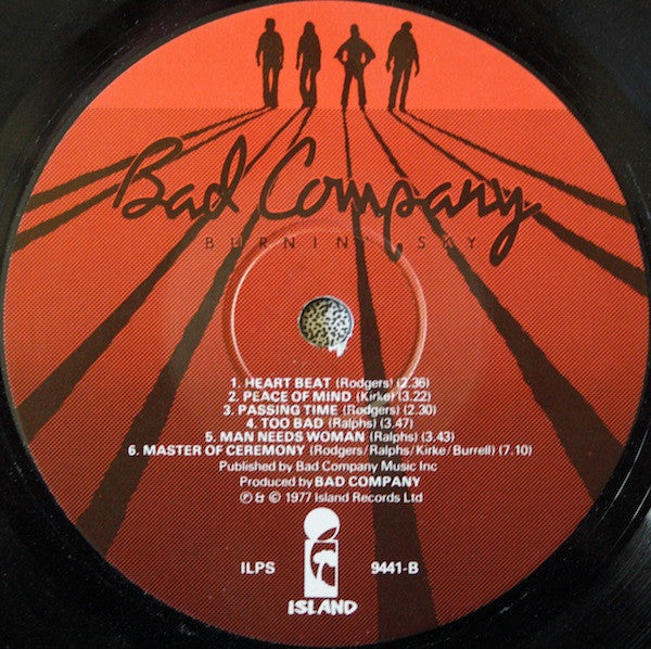 Bad Company (3) - Burnin' Sky