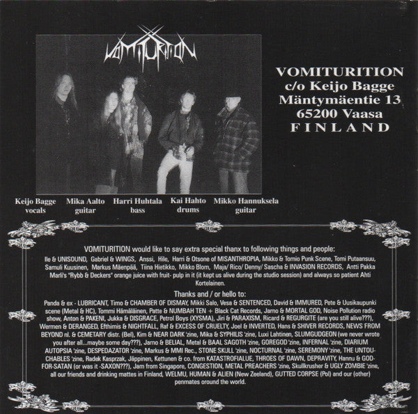 Vomiturition -A Leftover