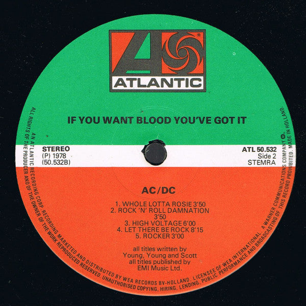 AC/DC -If You Want Blood You've Got It