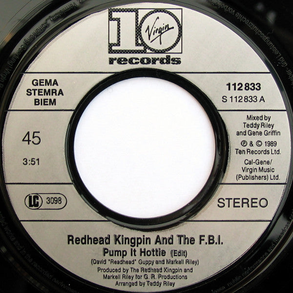 Redhead Kingpin And The F.B.I.* -Pump It Hottie