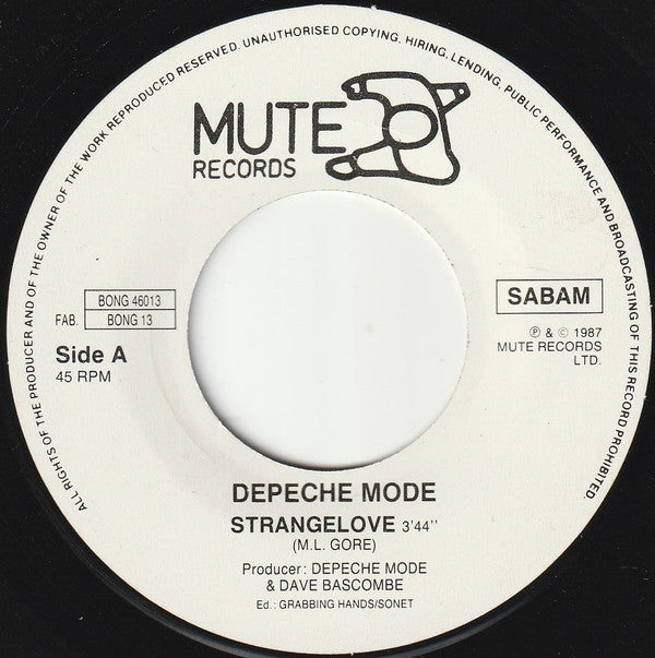 Depeche Mode - Strangelove