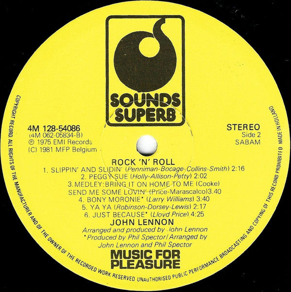 The Beatles & John Lennon -Rock'N'Roll
