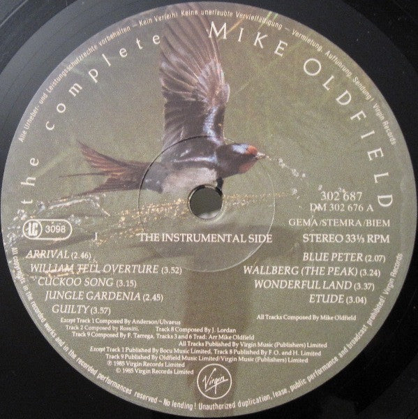 Mike Oldfield -The Complete Mike Oldfield