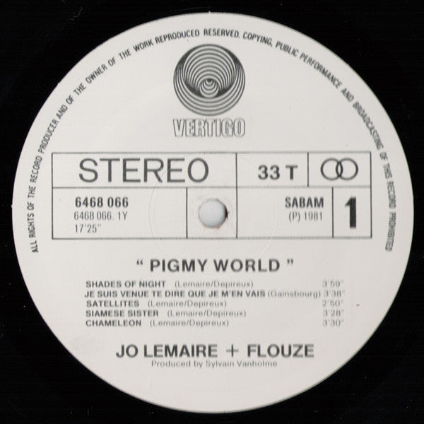 Jo Lemaire + Flouze -Pigmy World