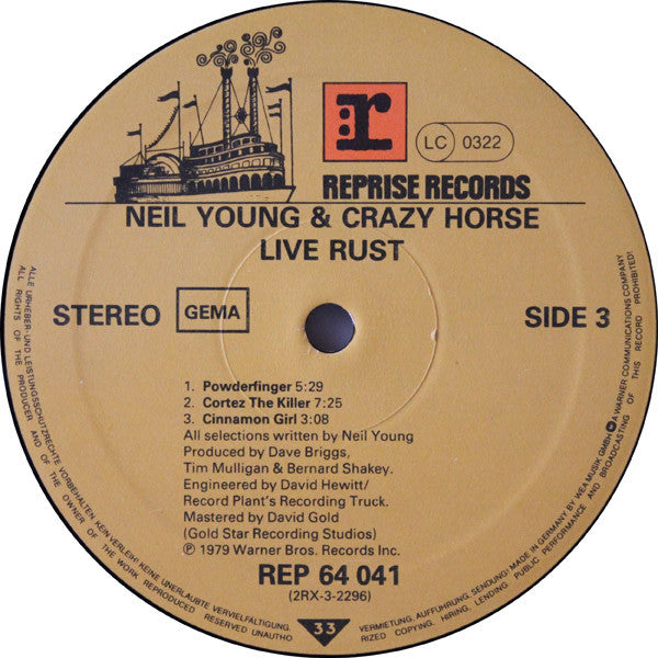 Neil Young & Crazy Horse -Live Rust