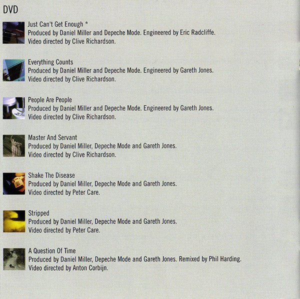 Depeche Mode -The Best Of (Volume 1)