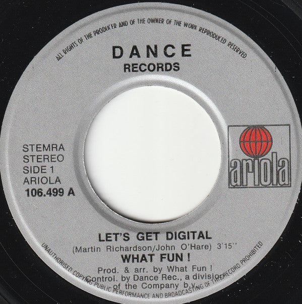 What Fun! -Let's Get Digital