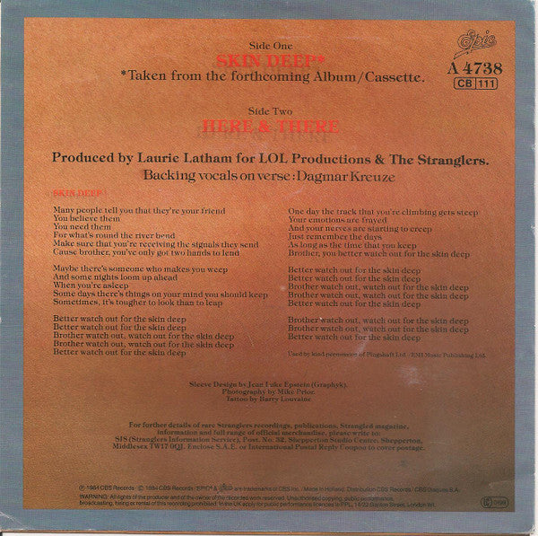 The Stranglers - Skin Deep