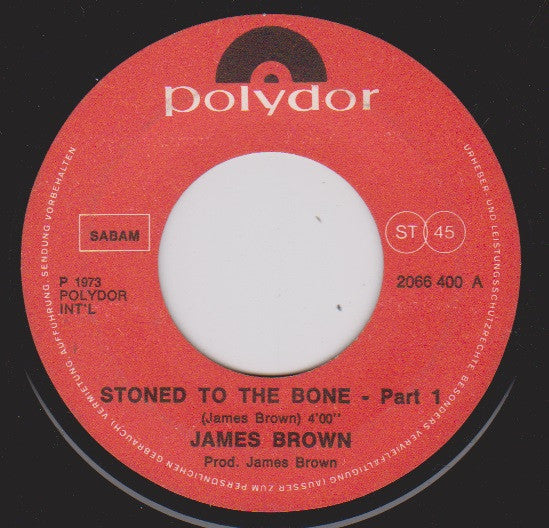 James Brown -Stoned To The Bone