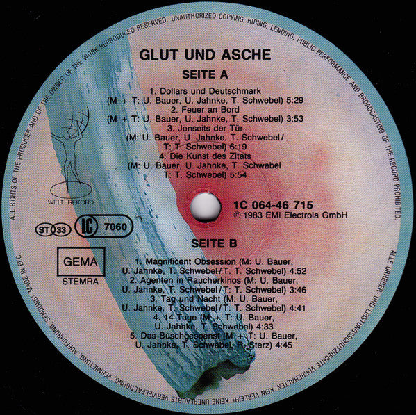 Fehlfarben -Glut Und Asche