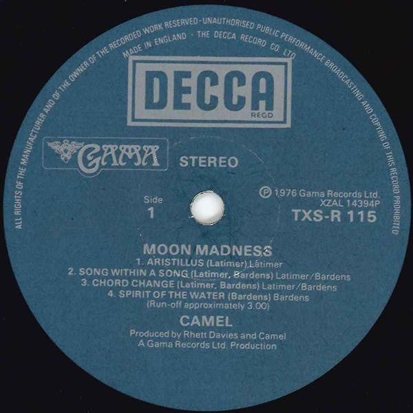 Camel -Moonmadness