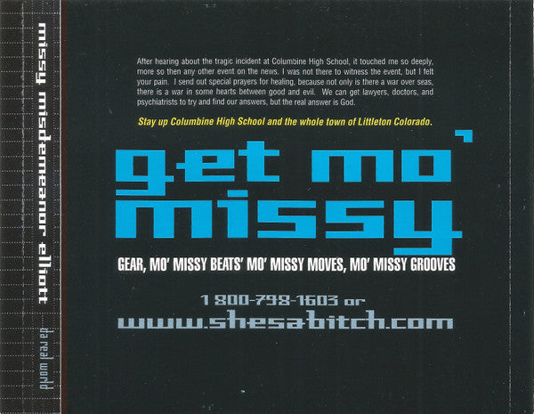 Missy Misdemeanor Elliott* -Da Real World