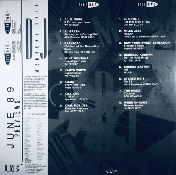Various -June 89 Previews