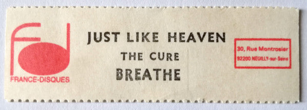 The Cure -Just Like Heaven