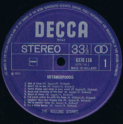 The Rolling Stones -Metamorphosis