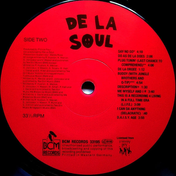 De La Soul -3 Feet High And Rising