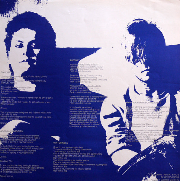 Yazoo -Upstairs At Eric's