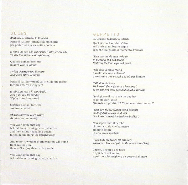 Novembre -Materia